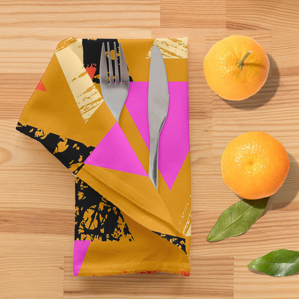 Mixed Triangled D3 Table Napkin-Table Napkins-NAP_TB-IC 5007539 IC 5007539, Abstract Expressionism, Abstracts, African, Ancient, Art and Paintings, Aztec, Bohemian, Brush Stroke, Chevron, Culture, Ethnic, Eygptian, Geometric, Geometric Abstraction, Graffiti, Hand Drawn, Historical, Medieval, Mexican, Modern Art, Patterns, Retro, Semi Abstract, Signs, Signs and Symbols, Splatter, Traditional, Triangles, Tribal, Vintage, Watercolour, World Culture, mixed, triangled, d3, table, napkin, abstract, art, backgroun