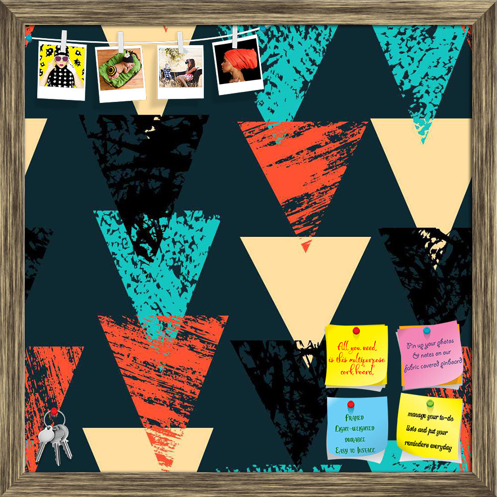 ArtzFolio Triangled D4 Printed Bulletin Board Notice Pin Board Soft Board | Framed-Bulletin Boards Framed-AZSAO30878972BLB_FR_L-Image Code 5007540 Vishnu Image Folio Pvt Ltd, IC 5007540, ArtzFolio, Bulletin Boards Framed, Abstract, Digital Art, triangled, d4, printed, bulletin, board, notice, pin, soft, framed, hand, painted, bold, pattern, triangles, pin up board, push pin board, extra large cork board, big pin board, notice board, small bulletin board, cork board, wall notice board, giant cork board, bull