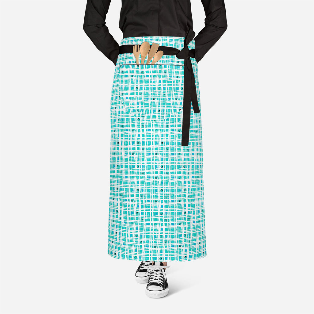 Brushed Lines Apron | Adjustable, Free Size & Waist Tiebacks-Aprons Waist to Knee-APR_WS_FT-IC 5007541 IC 5007541, Abstract Expressionism, Abstracts, Ancient, Bohemian, Brush Stroke, Check, Circle, Culture, Digital, Digital Art, Dots, Drawing, Ethnic, Geometric, Geometric Abstraction, Graphic, Grid Art, Hand Drawn, Historical, Medieval, Patterns, Plaid, Retro, Semi Abstract, Signs, Signs and Symbols, Stripes, Traditional, Tribal, Vintage, World Culture, brushed, lines, apron, adjustable, free, size, waist, 