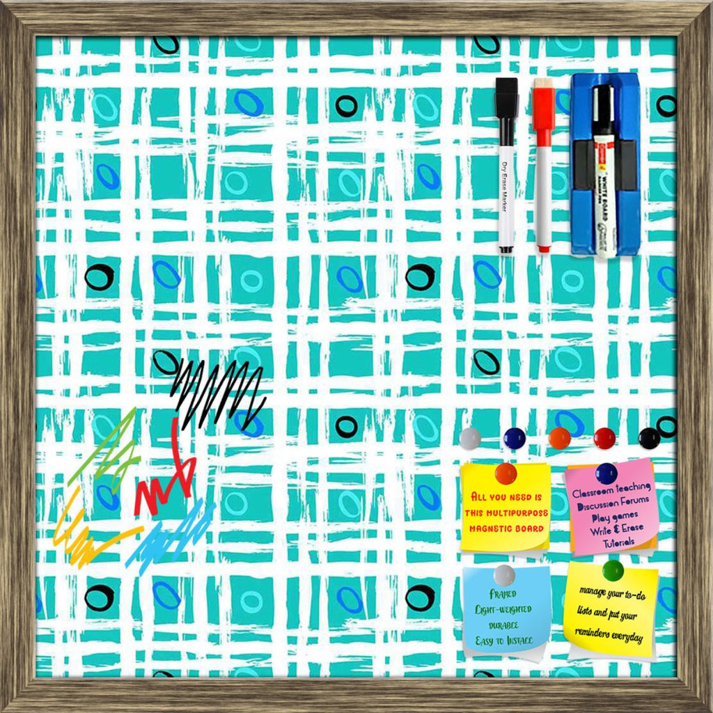 Brushed Lines Framed Magnetic Dry Erase Board | Combo with Magnet Buttons & Markers-Magnetic Boards Framed-MGB_FR-IC 5007541 IC 5007541, Abstract Expressionism, Abstracts, Ancient, Bohemian, Brush Stroke, Check, Circle, Culture, Digital, Digital Art, Dots, Drawing, Ethnic, Geometric, Geometric Abstraction, Graphic, Grid Art, Hand Drawn, Historical, Medieval, Patterns, Plaid, Retro, Semi Abstract, Signs, Signs and Symbols, Stripes, Traditional, Tribal, Vintage, World Culture, brushed, lines, framed, magnetic
