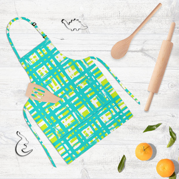 Vintage Lines Apron | Adjustable, Free Size & Waist Tiebacks-Aprons Neck to Knee-APR_NK_KN-IC 5007542 IC 5007542, Abstract Expressionism, Abstracts, Ancient, Bohemian, Brush Stroke, Check, Culture, Digital, Digital Art, Drawing, Ethnic, Geometric, Geometric Abstraction, Graffiti, Graphic, Grid Art, Hand Drawn, Historical, Medieval, Patterns, Plaid, Retro, Semi Abstract, Signs, Signs and Symbols, Stripes, Traditional, Tribal, Vintage, Watercolour, World Culture, lines, full-length, neck, to, knee, apron, pol