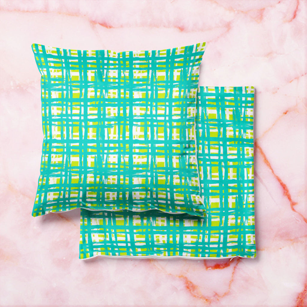 Vintage Lines Cushion Cover Throw Pillow-Cushion Covers-CUS_CV-IC 5007542 IC 5007542, Abstract Expressionism, Abstracts, Ancient, Bohemian, Brush Stroke, Check, Culture, Digital, Digital Art, Drawing, Ethnic, Geometric, Geometric Abstraction, Graffiti, Graphic, Grid Art, Hand Drawn, Historical, Medieval, Patterns, Plaid, Retro, Semi Abstract, Signs, Signs and Symbols, Stripes, Traditional, Tribal, Vintage, Watercolour, World Culture, lines, cushion, cover, throw, pillow, abstract, background, boho, bold, br