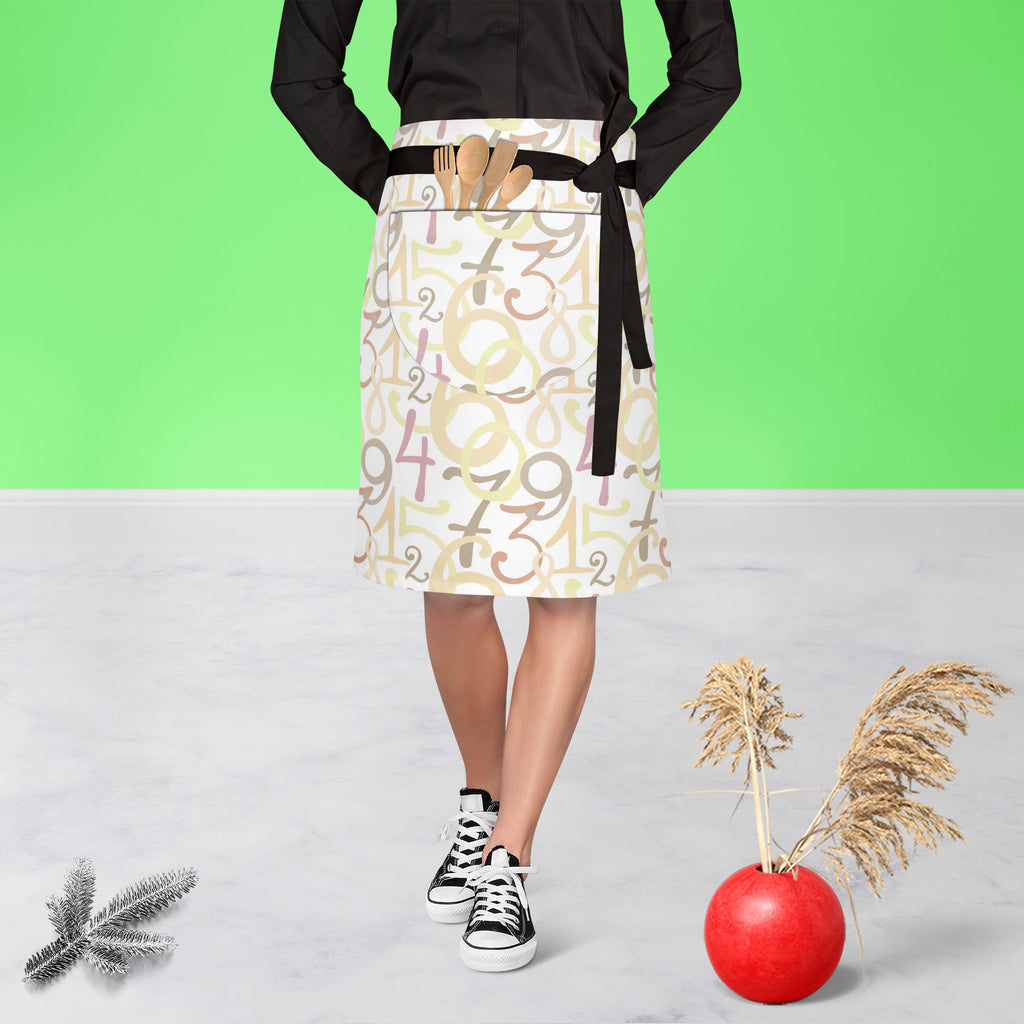 Numbers Apron | Adjustable, Free Size & Waist Tiebacks-Apron Waist to Knee-APR_WS_KN-IC 5007543 IC 5007543, Black and White, Calligraphy, Digital, Digital Art, Education, Graphic, Patterns, Schools, Text, Universities, White, numbers, apron, adjustable, free, size, waist, tiebacks, algebra, arithmetic, background, calculation, continuity, count, digit, eight, fabric, figure, five, four, infinity, letter, material, mathematical, mathematics, motif, nine, number, numeral, one, pattern, periodic, repeat, schoo