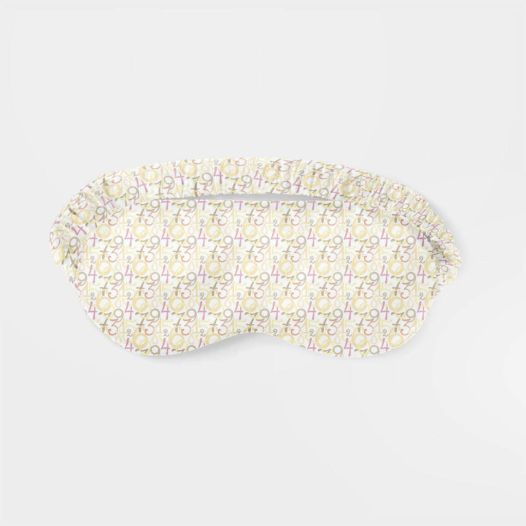 ArtzFolio Numbers Sleeping Eye Pad Blackout Eye Cover | Soft Anti-Allergic Eco-Friendly Natural Satin Silk Fabric-Sleep Masks-AZ5007543MSK_RF_R-SP-Image Code 5007543 Vishnu Image Folio Pvt Ltd, IC 5007543, ArtzFolio, Sleep Masks, Calligraphy, Kids, Digital Art, numbers, sleeping, eye, pad, blackout, cover, soft, anti-allergic, eco-friendly, natural, satin, silk, fabric, seamless, pattern, hand, drawn, painted, eye mask, sleeping band for eyes, best eye mask for sleeping, mens sleep mask, cheap sleep mask, e
