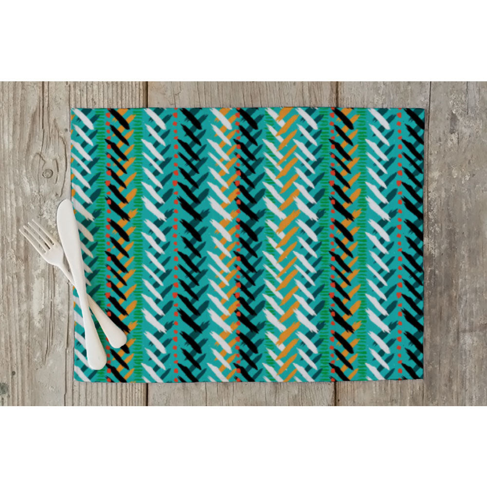 ArtzFolio Chevron D2 Table Mat Placemat-Table Place Mats Fabric-AZKIT30904942MAT_TB_L-Image Code 5007544 Vishnu Image Folio Pvt Ltd, IC 5007544, ArtzFolio, Table Place Mats Fabric, Abstract, Digital Art, chevron, d2, table, mat, placemat, hand, painted, seamless, pattern, placemats, large table mats, dinner mats, best placemats, dinner table placemats, table mats, dining placemats, dining mats, extra large placemats, cute placemats, table placemats, contemporary table mats, placement mats, large table place