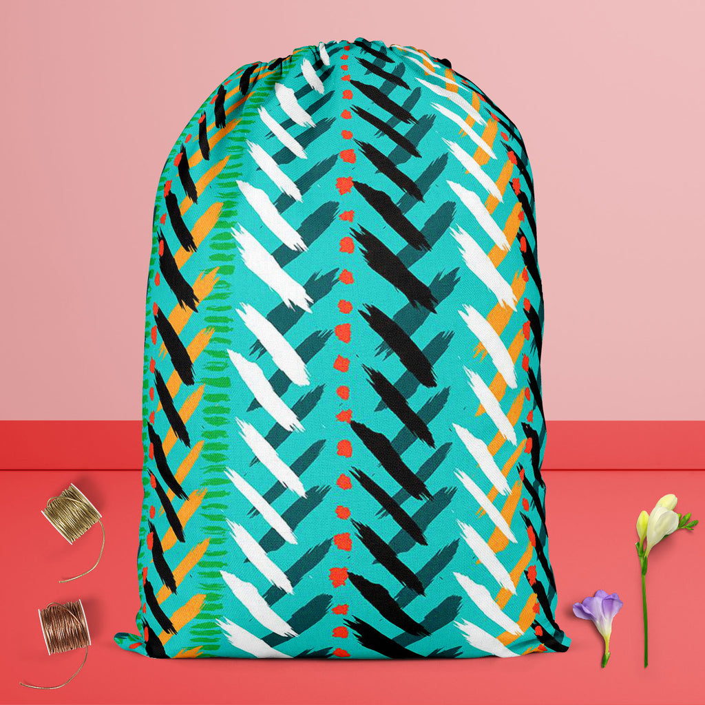 Chevron D2 Reusable Sack Bag | Bag for Gym, Storage, Vegetable & Travel-Drawstring Sack Bags-SCK_FB_DS-IC 5007544 IC 5007544, Abstract Expressionism, Abstracts, African, Ancient, Art and Paintings, Aztec, Bohemian, Brush Stroke, Chevron, Culture, Dots, Ethnic, Geometric, Geometric Abstraction, Hand Drawn, Herringbone, Historical, Medieval, Mexican, Modern Art, Patterns, Retro, Semi Abstract, Signs, Signs and Symbols, Splatter, Stripes, Traditional, Tribal, Vintage, Watercolour, World Culture, d2, reusable, 