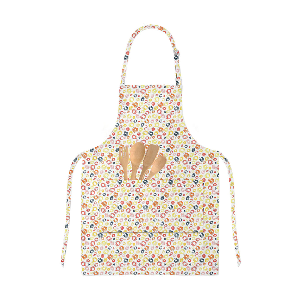 Abstract Doodle Apron | Adjustable, Free Size & Waist Tiebacks - Aprons Neck to Knee - ArtzFolio.com