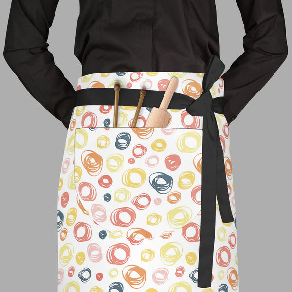 Abstract Doodle D2 Apron | Adjustable, Free Size & Waist Tiebacks-Aprons Waist to Feet-APR_WS_FT-IC 5007545 IC 5007545, Abstract Expressionism, Abstracts, Ancient, Art and Paintings, Circle, Digital, Digital Art, Dots, Drawing, Fashion, Graphic, Historical, Illustrations, Medieval, Modern Art, Patterns, Retro, Semi Abstract, Signs, Signs and Symbols, Vintage, abstract, doodle, d2, full-length, waist, to, feet, apron, poly-cotton, fabric, adjustable, tiebacks, art, artwork, backdrop, background, beautiful, b