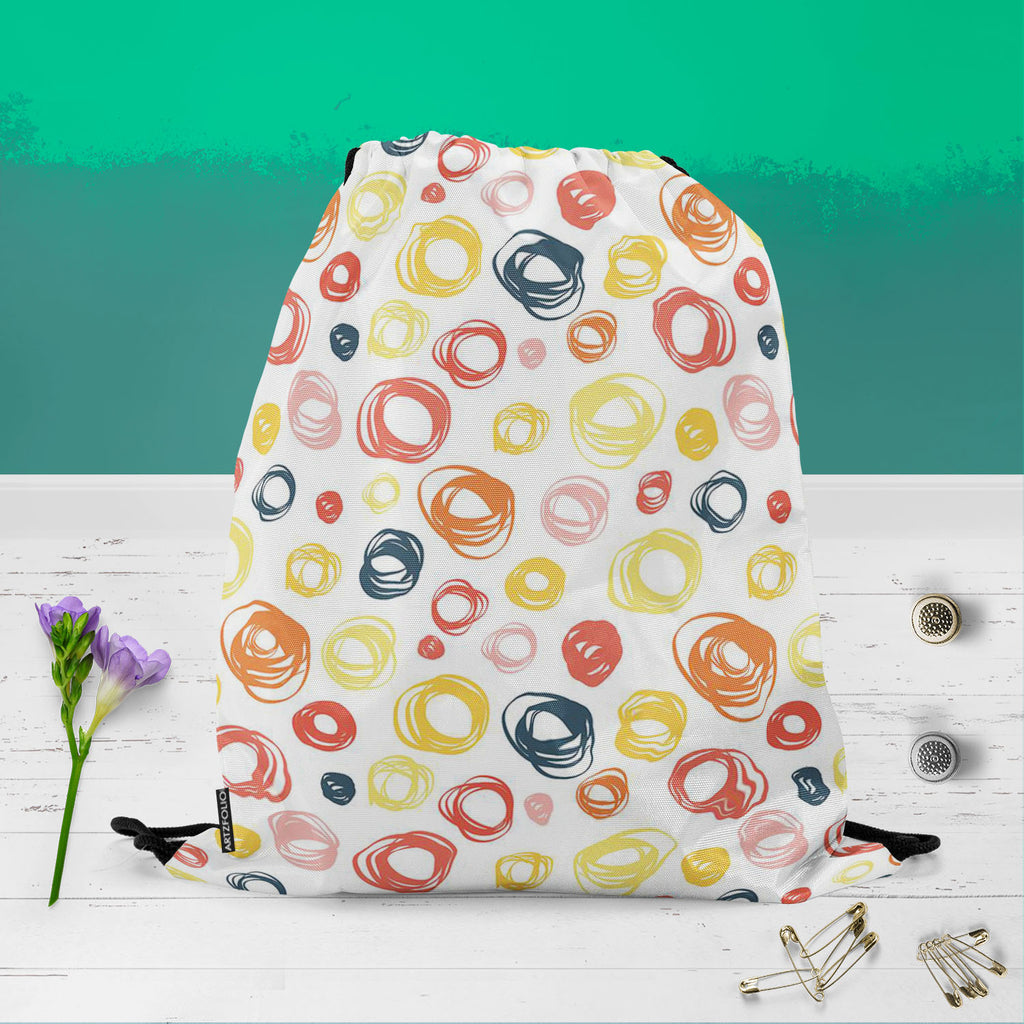 Abstract Doodle D2 Backpack for Students | College & Travel Bag - Backpacks - ArtzFolio.com