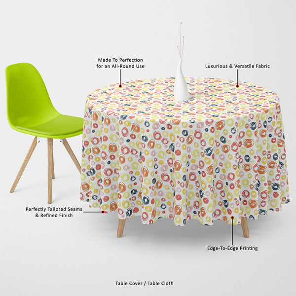 Abstract Doodle Table Cloth Cover-Table Covers-CVR_TB_RD-IC 5007545 IC 5007545, Abstract Expressionism, Abstracts, Ancient, Art and Paintings, Circle, Digital, Digital Art, Dots, Drawing, Fashion, Graphic, Historical, Illustrations, Medieval, Modern Art, Patterns, Retro, Semi Abstract, Signs, Signs and Symbols, Vintage, abstract, doodle, table, cloth, cover, canvas, fabric, art, artwork, backdrop, background, beautiful, bubble, color, curly, decoration, design, dot, drawn, elegant, fingerprint, gentle, hand