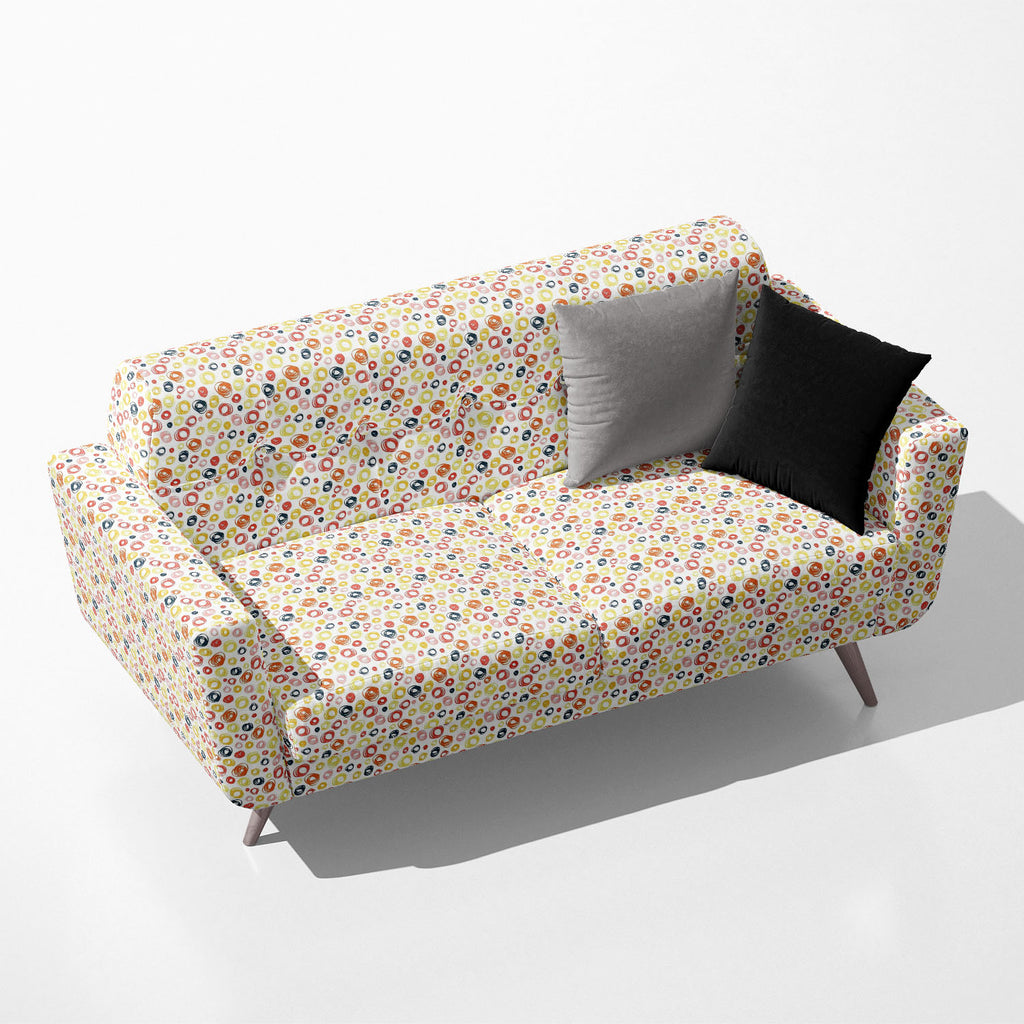 Abstract Doodle Sofa Fabric by Metre | Upholstery For Sofa, Curtains & Cushions - Sofa Fabrics - ArtzFolio.com
