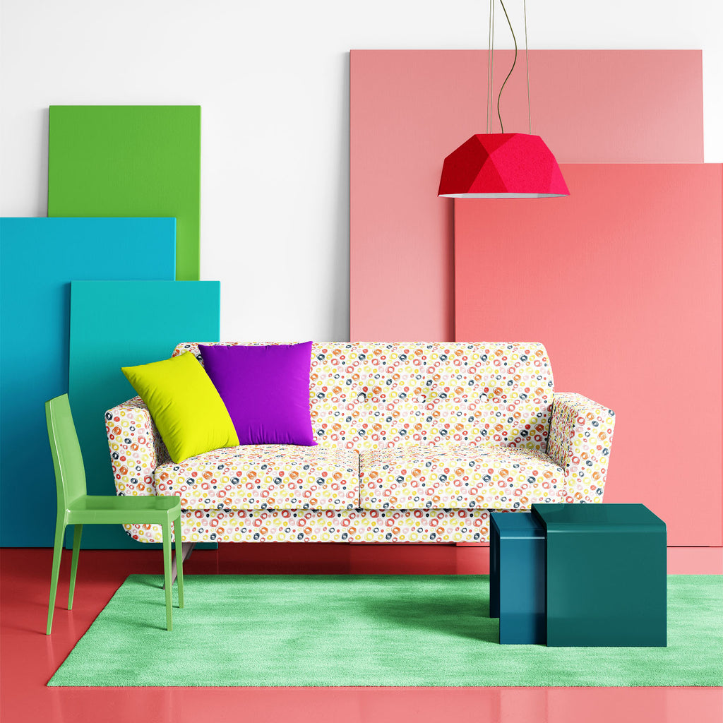 Abstract Doodle D2 Sofa Fabric by Metre | Upholstery For Sofa, Curtains & Cushions - Sofa Fabrics - ArtzFolio.com