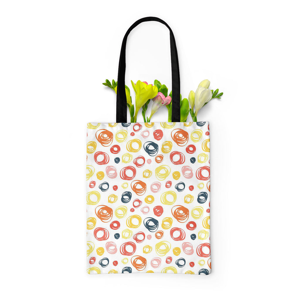 Abstract Doodle D2 Tote Bag Shoulder Purse | Multipurpose - Tote Bags Basic - ArtzFolio.com