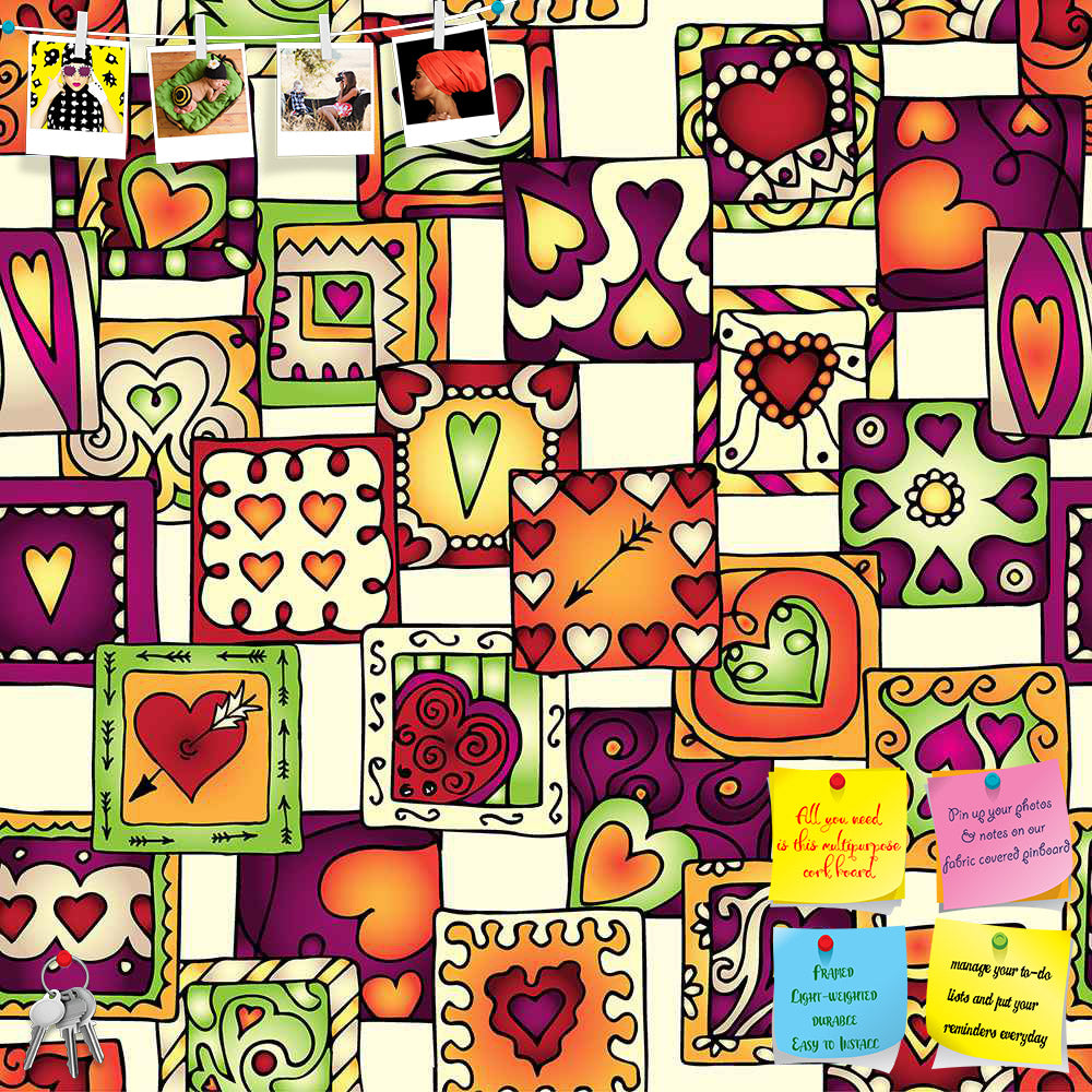 ArtzFolio Doodle Hearts D3 Printed Bulletin Board Notice Pin Board Soft Board | Frameless-Bulletin Boards Frameless-AZSAO31000105BLB_FL_L-Image Code 5007546 Vishnu Image Folio Pvt Ltd, IC 5007546, ArtzFolio, Bulletin Boards Frameless, Love, Kids, Digital Art, doodle, hearts, d3, printed, bulletin, board, notice, pin, soft, frameless, collection, original, drawing, pin up board, push pin board, extra large cork board, big pin board, notice board, small bulletin board, cork board, wall notice board, giant cor
