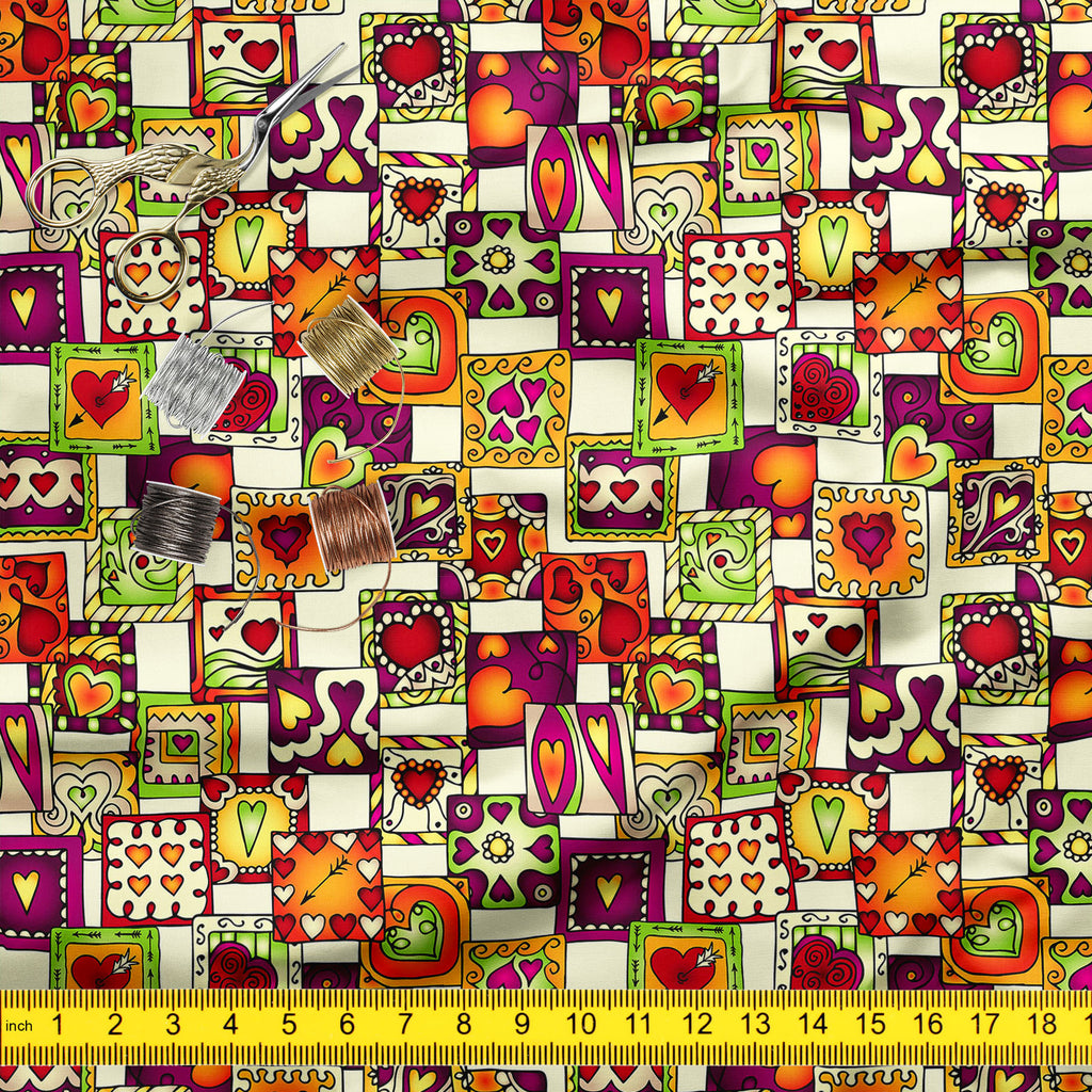 Doodle Hearts D3 Upholstery Fabric by Metre | For Sofa, Curtains, Cushions, Furnishing, Craft, Dress Material-Upholstery Fabrics-FAB_RW-IC 5007546 IC 5007546, Abstract Expressionism, Abstracts, Ancient, Art and Paintings, Birthday, Botanical, Culture, Digital, Digital Art, Drawing, Ethnic, Fashion, Floral, Flowers, Graphic, Hearts, Historical, Illustrations, Indian, Love, Medieval, Nature, Patterns, Retro, Romance, Semi Abstract, Signs, Signs and Symbols, Traditional, Tribal, Vintage, Wedding, World Culture