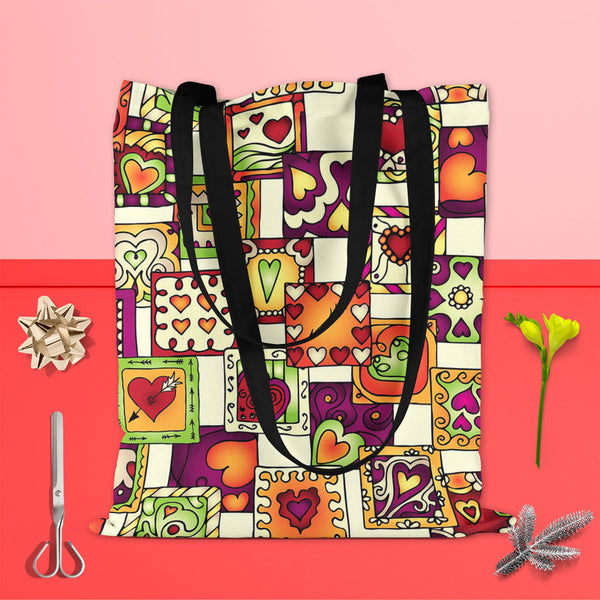 Doodle Hearts D3 Tote Bag Shoulder Purse | Multipurpose-Tote Bags Basic-TOT_FB_BS-IC 5007546 IC 5007546, Abstract Expressionism, Abstracts, Ancient, Art and Paintings, Birthday, Botanical, Culture, Digital, Digital Art, Drawing, Ethnic, Fashion, Floral, Flowers, Graphic, Hearts, Historical, Illustrations, Indian, Love, Medieval, Nature, Patterns, Retro, Romance, Semi Abstract, Signs, Signs and Symbols, Traditional, Tribal, Vintage, Wedding, World Culture, doodle, d3, tote, bag, shoulder, purse, cotton, canv