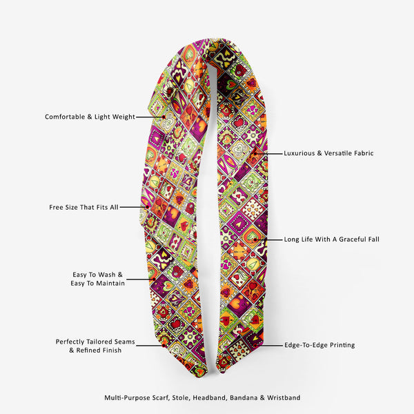 Doodle Drawing Printed Scarf | Neckwear Balaclava | Girls & Women | Soft Poly Fabric-Scarfs Basic--IC 5007547 IC 5007547, Abstract Expressionism, Abstracts, Ancient, Art and Paintings, Birthday, Botanical, Culture, Digital, Digital Art, Drawing, Ethnic, Fashion, Floral, Flowers, Graphic, Hearts, Historical, Illustrations, Indian, Love, Medieval, Nature, Patterns, Retro, Romance, Semi Abstract, Signs, Signs and Symbols, Traditional, Tribal, Vintage, Wedding, World Culture, doodle, printed, scarf, neckwear, b