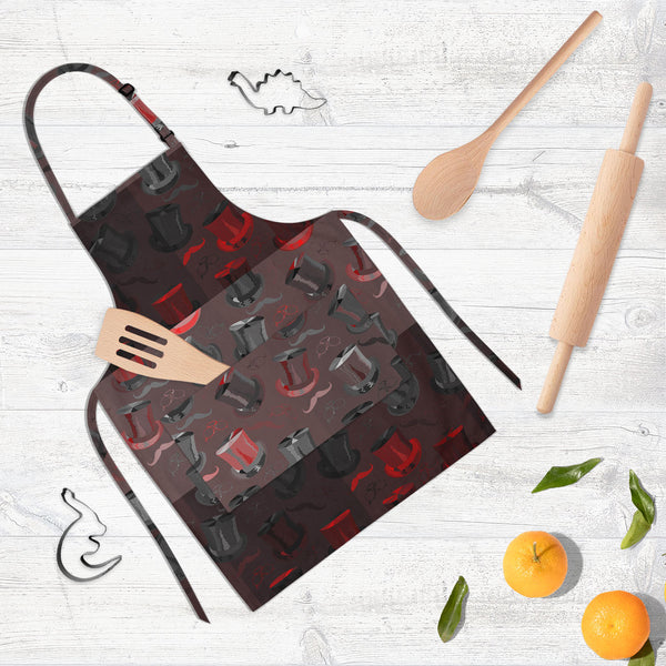 Art Deco D1 Apron | Adjustable, Free Size & Waist Tiebacks-Aprons Neck to Knee-APR_NK_KN-IC 5007548 IC 5007548, Ancient, Art and Paintings, Drawing, Fashion, Hipster, Historical, Illustrations, Medieval, Patterns, Retro, Signs and Symbols, Symbols, Victorian, Vintage, art, deco, d1, full-length, neck, to, knee, apron, poly-cotton, fabric, adjustable, buckle, waist, tiebacks, antique, aristocrat, background, barber, beard, bowler, hat, british, card, chin, cigarette, holder, classic, collection, curl, dandy,