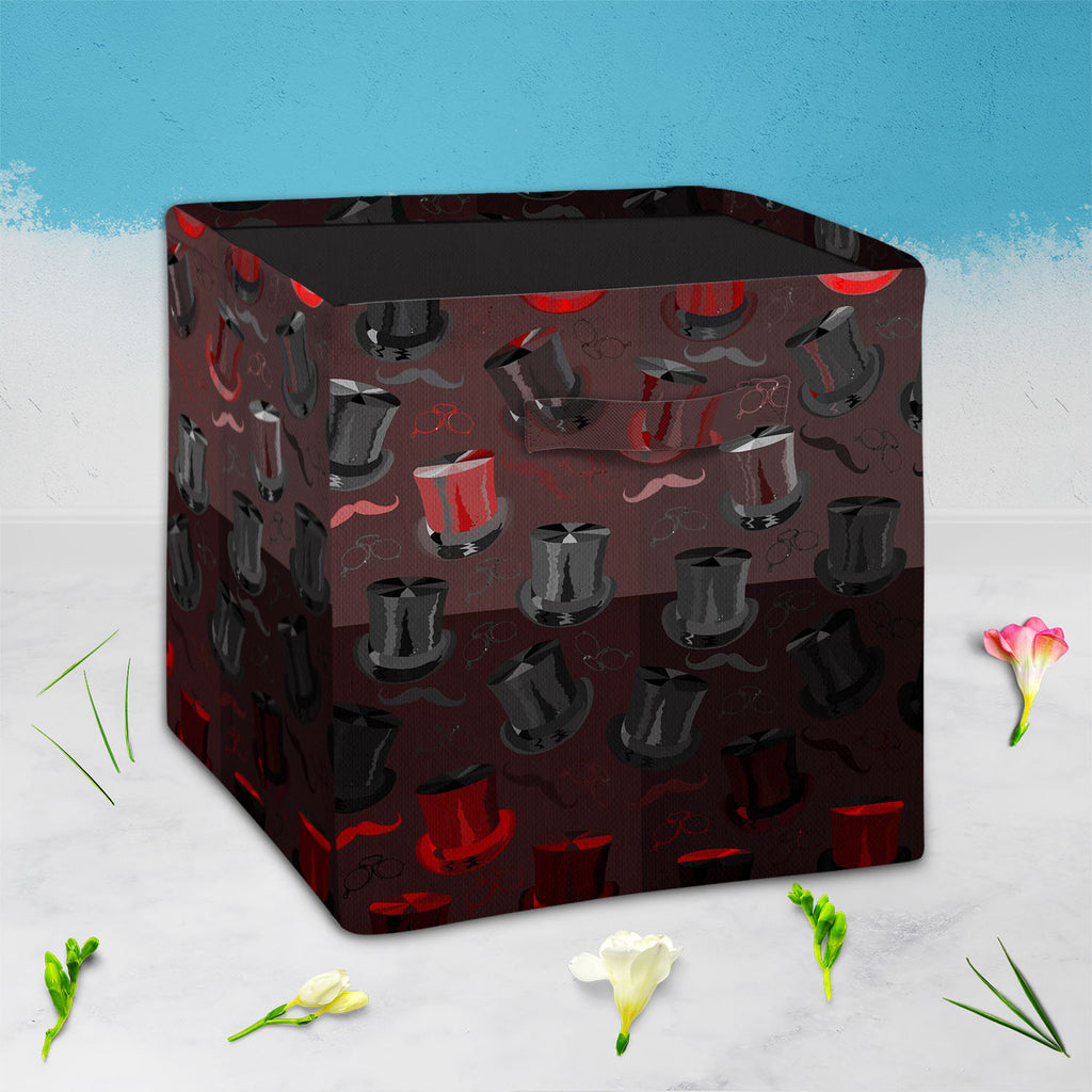 Art Deco D1 Foldable Open Storage Bin | Organizer Box, Toy Basket, Shelf Box, Laundry Bag | Canvas Fabric-Storage Bins-STR_BI_CB-IC 5007548 IC 5007548, Ancient, Art and Paintings, Drawing, Fashion, Hipster, Historical, Illustrations, Medieval, Patterns, Retro, Signs and Symbols, Symbols, Victorian, Vintage, art, deco, d1, foldable, open, storage, bin, organizer, box, toy, basket, shelf, laundry, bag, canvas, fabric, antique, aristocrat, background, barber, beard, bowler, hat, british, card, chin, cigarette,