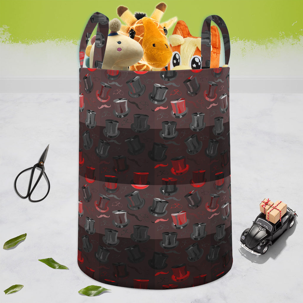 Art Deco D1 Foldable Open Storage Bin | Organizer Box, Toy Basket, Shelf Box, Laundry Bag | Canvas Fabric-Storage Bins-STR_BI_CB-IC 5007548 IC 5007548, Ancient, Art and Paintings, Drawing, Fashion, Hipster, Historical, Illustrations, Medieval, Patterns, Retro, Signs and Symbols, Symbols, Victorian, Vintage, art, deco, d1, foldable, open, storage, bin, organizer, box, toy, basket, shelf, laundry, bag, canvas, fabric, antique, aristocrat, background, barber, beard, bowler, hat, british, card, chin, cigarette,