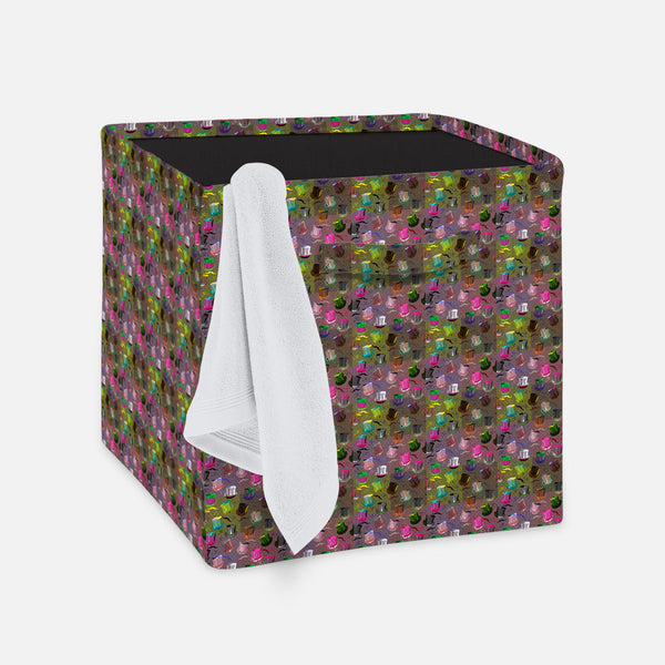 Art Deco Foldable Open Storage Bin | Organizer Box, Toy Basket, Shelf Box, Laundry Bag | Canvas Fabric-Storage Bins-STR_BI_CB-IC 5007549 IC 5007549, Ancient, Art and Paintings, Drawing, Fashion, Hipster, Historical, Illustrations, Medieval, Patterns, Retro, Signs and Symbols, Symbols, Victorian, Vintage, art, deco, foldable, open, storage, bin, organizer, box, toy, basket, shelf, laundry, bag, canvas, fabric, antique, aristocrat, background, barber, beard, bowler, hat, british, card, chin, cigarette, holder