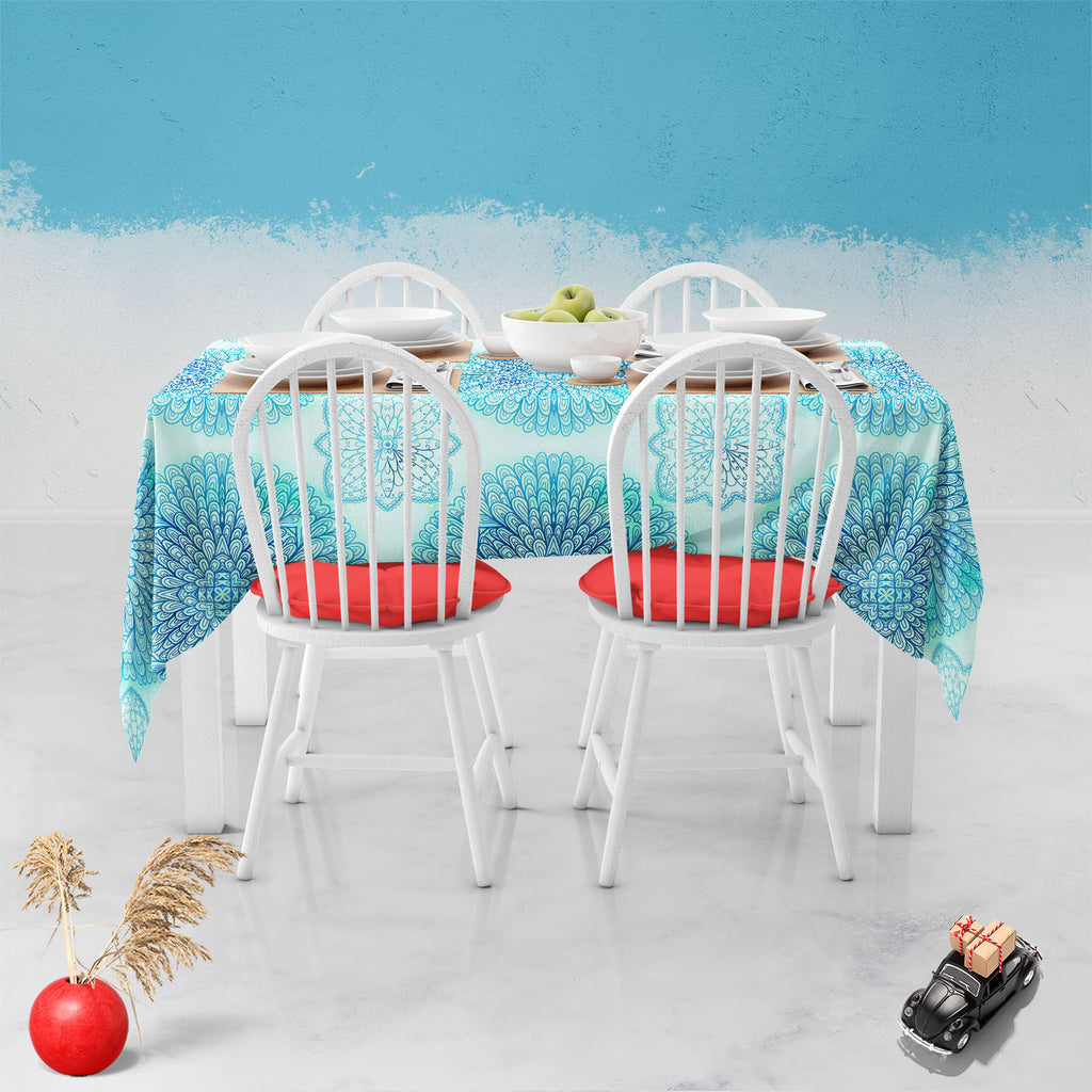 Ethnic Ornament D5 Table Cloth Cover-Table Covers-CVR_TB_NR-IC 5007550 IC 5007550, Abstract Expressionism, Abstracts, Allah, Arabic, Art and Paintings, Asian, Botanical, Circle, Cities, City Views, Culture, Drawing, Ethnic, Floral, Flowers, Geometric, Geometric Abstraction, Hinduism, Illustrations, Indian, Islam, Mandala, Nature, Paintings, Patterns, Retro, Semi Abstract, Signs, Signs and Symbols, Symbols, Traditional, Tribal, World Culture, ornament, d5, table, cloth, cover, abstract, art, background, beig