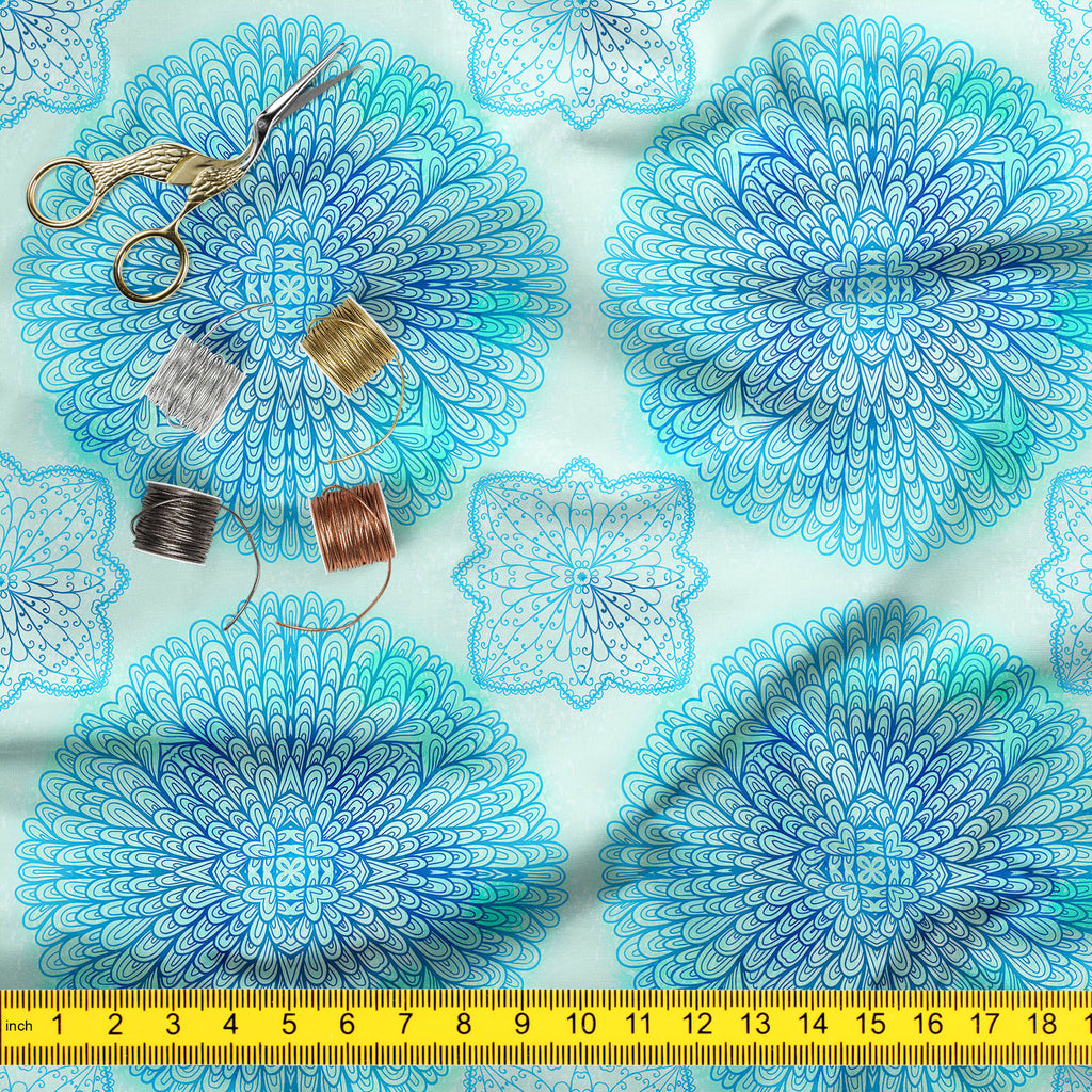 Ethnic Ornament D5 Upholstery Fabric by Metre | For Sofa, Curtains, Cushions, Furnishing, Craft, Dress Material-Upholstery Fabrics-FAB_RW-IC 5007550 IC 5007550, Abstract Expressionism, Abstracts, Allah, Arabic, Art and Paintings, Asian, Botanical, Circle, Cities, City Views, Culture, Drawing, Ethnic, Floral, Flowers, Geometric, Geometric Abstraction, Hinduism, Illustrations, Indian, Islam, Mandala, Nature, Paintings, Patterns, Retro, Semi Abstract, Signs, Signs and Symbols, Symbols, Traditional, Tribal, Wor