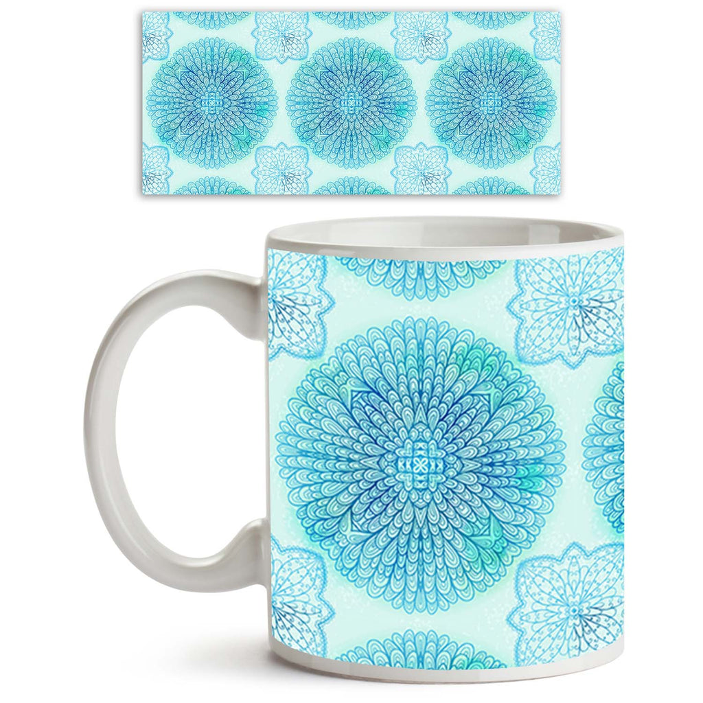 Ethnic Ornament Ceramic Coffee Tea Mug Inside White-Coffee Mugs--IC 5007550 IC 5007550, Abstract Expressionism, Abstracts, Allah, Arabic, Art and Paintings, Asian, Botanical, Circle, Cities, City Views, Culture, Drawing, Ethnic, Floral, Flowers, Geometric, Geometric Abstraction, Hinduism, Illustrations, Indian, Islam, Mandala, Nature, Paintings, Patterns, Retro, Semi Abstract, Signs, Signs and Symbols, Symbols, Traditional, Tribal, World Culture, ornament, ceramic, coffee, tea, mug, inside, white, abstract,