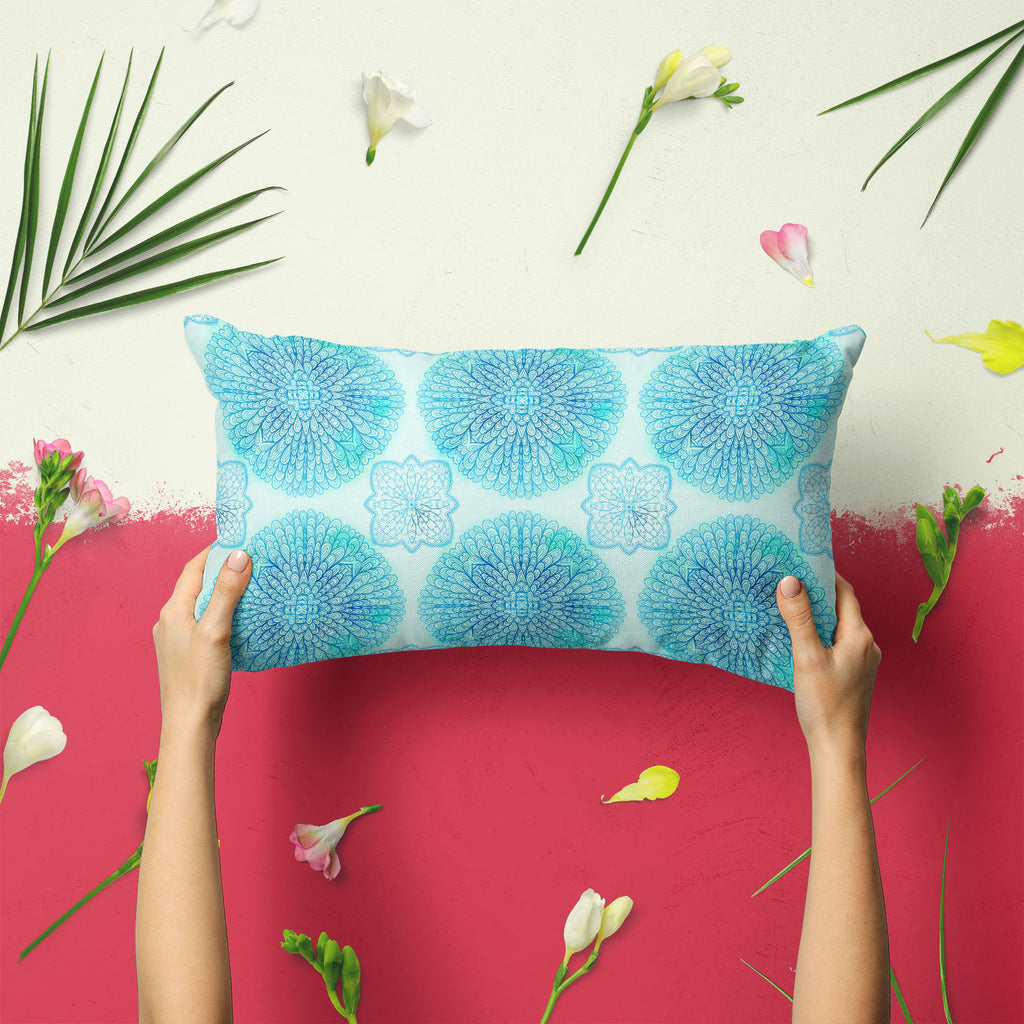 Ethnic Ornament D5 Pillow Cover Case-Pillow Cases-PIL_CV-IC 5007550 IC 5007550, Abstract Expressionism, Abstracts, Allah, Arabic, Art and Paintings, Asian, Botanical, Circle, Cities, City Views, Culture, Drawing, Ethnic, Floral, Flowers, Geometric, Geometric Abstraction, Hinduism, Illustrations, Indian, Islam, Mandala, Nature, Paintings, Patterns, Retro, Semi Abstract, Signs, Signs and Symbols, Symbols, Traditional, Tribal, World Culture, ornament, d5, pillow, cover, case, abstract, art, background, beige, 