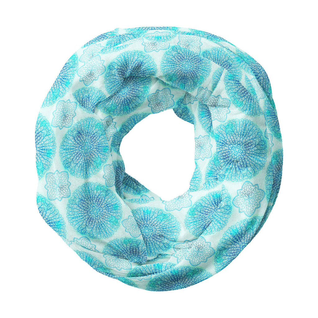 Ethnic Ornament Printed Wraparound Infinity Loop Scarf | Girls & Women | Soft Poly Fabric-Scarfs Infinity Loop-SCF_FB_LP-IC 5007550 IC 5007550, Abstract Expressionism, Abstracts, Allah, Arabic, Art and Paintings, Asian, Botanical, Circle, Cities, City Views, Culture, Drawing, Ethnic, Floral, Flowers, Geometric, Geometric Abstraction, Hinduism, Illustrations, Indian, Islam, Mandala, Nature, Paintings, Patterns, Retro, Semi Abstract, Signs, Signs and Symbols, Symbols, Traditional, Tribal, World Culture, ornam