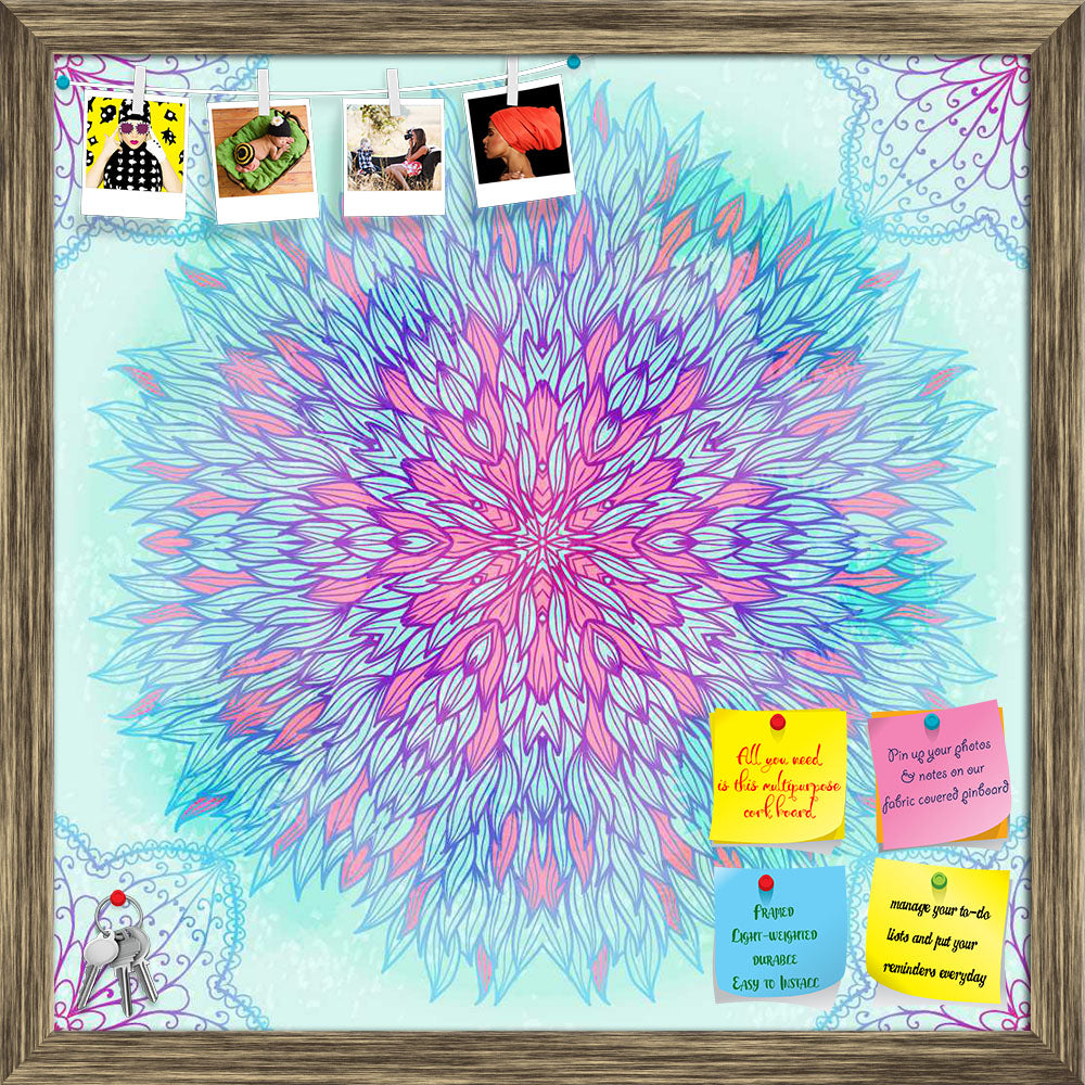 ArtzFolio Ethnic Ornament D6 Printed Bulletin Board Notice Pin Board Soft Board | Framed-Bulletin Boards Framed-AZSAO31107571BLB_FR_L-Image Code 5007551 Vishnu Image Folio Pvt Ltd, IC 5007551, ArtzFolio, Bulletin Boards Framed, Abstract, Traditional, Digital Art, ethnic, ornament, d6, printed, bulletin, board, notice, pin, soft, framed, hand, drawn, circular, blue, eps10, pin up board, push pin board, extra large cork board, big pin board, notice board, small bulletin board, cork board, wall notice board, g