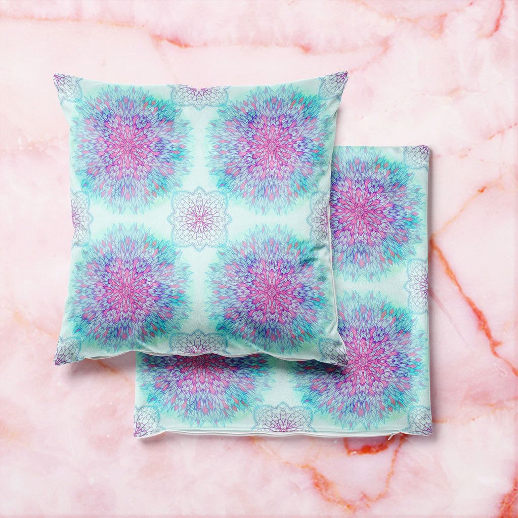 Ethnic Ornament D6 Cushion Cover Throw Pillow-Cushion Covers-CUS_CV-IC 5007551 IC 5007551, Abstract Expressionism, Abstracts, Allah, Arabic, Art and Paintings, Asian, Black and White, Botanical, Circle, Cities, City Views, Culture, Drawing, Ethnic, Floral, Flowers, Geometric, Geometric Abstraction, Hinduism, Illustrations, Indian, Islam, Mandala, Nature, Paintings, Patterns, Retro, Semi Abstract, Signs, Signs and Symbols, Symbols, Traditional, Tribal, White, World Culture, ornament, d6, cushion, cover, thro