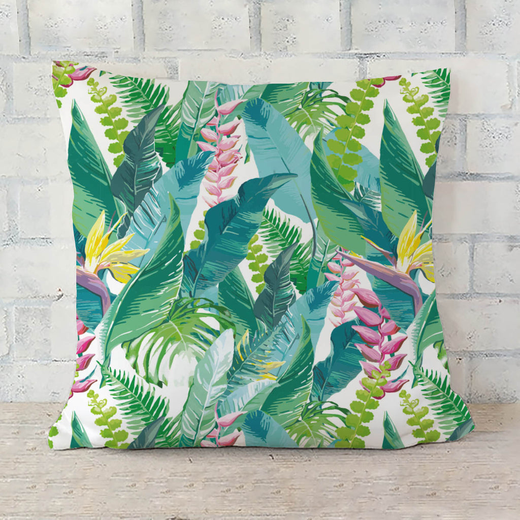 ArtzFolio Exotic Flowers & Leaves Cushion Cover Throw Pillow-Cushion Covers-AZHFR31321558CUS_CV_L-Image Code 5007553 Vishnu Image Folio Pvt Ltd, IC 5007553, ArtzFolio, Cushion Covers, Floral, Digital Art, exotic, flowers, leaves, cushion, cover, throw, pillow, watercolor, artwork, sofa throws, single throw pillow, zippered throw pillow cover, satin pillow cover, throw pillow, cushion cover only, cushion cover, pillow cover for sofa, pitaara box, throw cushion, kids cushion cover, square cushion cover, throw