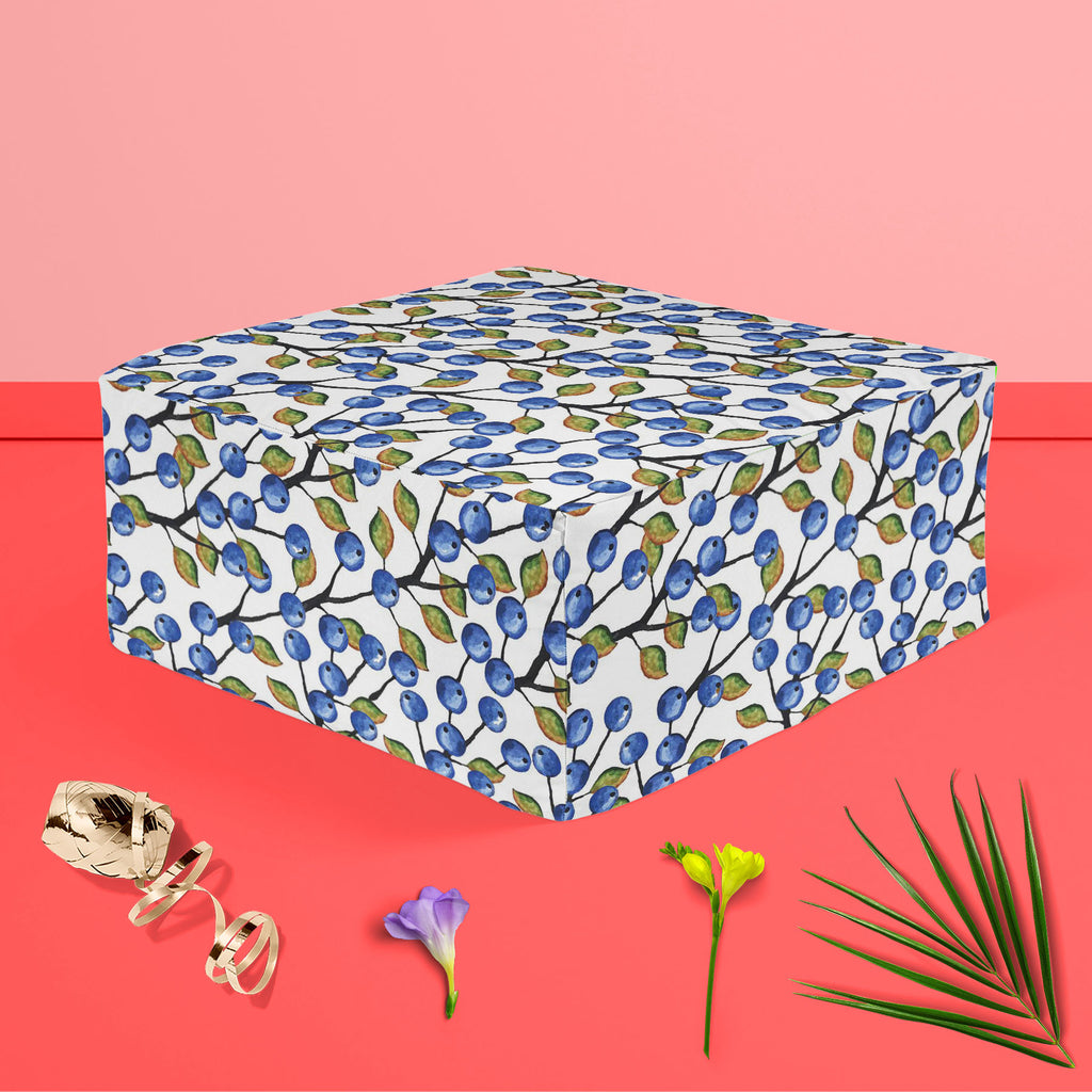 Blueberries Around Footstool Footrest Puffy Pouffe Ottoman Bean Bag | Canvas Fabric-Footstools-FST_CB_BN-IC 5007556 IC 5007556, Ancient, Art and Paintings, Beverage, Cuisine, Drawing, Food, Food and Beverage, Food and Drink, Historical, Illustrations, Kitchen, Medieval, Nature, Patterns, Scenic, Seasons, Vintage, Watercolour, Wooden, blueberries, around, footstool, footrest, puffy, pouffe, ottoman, bean, bag, canvas, fabric, art, autumn, backdrop, background, berries, blue, botany, bush, childhood, cooking,