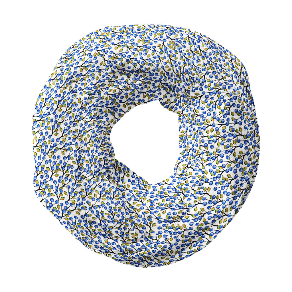 Blueberries Around Printed Wraparound Infinity Loop Scarf | Girls & Women | Soft Poly Fabric-Scarfs Infinity Loop-SCF_FB_LP-IC 5007556 IC 5007556, Ancient, Art and Paintings, Beverage, Cuisine, Drawing, Food, Food and Beverage, Food and Drink, Historical, Illustrations, Kitchen, Medieval, Nature, Patterns, Scenic, Seasons, Vintage, Watercolour, Wooden, blueberries, around, printed, wraparound, infinity, loop, scarf, girls, women, soft, poly, fabric, art, autumn, backdrop, background, berries, blue, botany, 