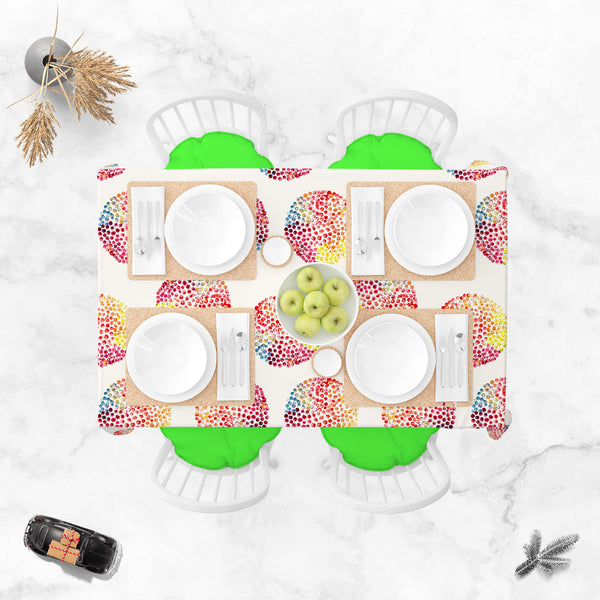 Watercolor Circles D3 Table Cloth Cover-Table Covers-CVR_TB_NR-IC 5007557 IC 5007557, Abstract Expressionism, Abstracts, Ancient, Baby, Children, Circle, Digital, Digital Art, Dots, Geometric, Geometric Abstraction, Graphic, Historical, Illustrations, Kids, Medieval, Patterns, Retro, Semi Abstract, Signs, Signs and Symbols, Splatter, Vintage, Watercolour, watercolor, circles, d3, table, cloth, cover, for, dining, center, cotton, canvas, fabric, abstract, backdrop, background, badge, ball, bubble, cell, chil