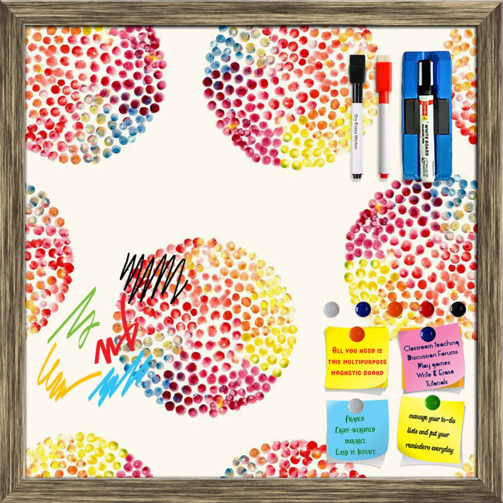 Watercolor Circles Framed Magnetic Dry Erase Board | Combo with Magnet Buttons & Markers-Magnetic Boards Framed-MGB_FR-IC 5007557 IC 5007557, Abstract Expressionism, Abstracts, Ancient, Baby, Children, Circle, Digital, Digital Art, Dots, Geometric, Geometric Abstraction, Graphic, Historical, Illustrations, Kids, Medieval, Patterns, Retro, Semi Abstract, Signs, Signs and Symbols, Splatter, Vintage, Watercolour, watercolor, circles, framed, magnetic, dry, erase, board, printed, whiteboard, with, 4, magnets, 2