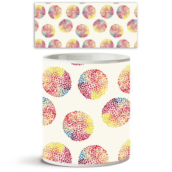 Watercolor Circles Ceramic Coffee Tea Mug Inside White-Coffee Mugs-MUG-IC 5007557 IC 5007557, Abstract Expressionism, Abstracts, Ancient, Baby, Children, Circle, Digital, Digital Art, Dots, Geometric, Geometric Abstraction, Graphic, Historical, Illustrations, Kids, Medieval, Patterns, Retro, Semi Abstract, Signs, Signs and Symbols, Splatter, Vintage, Watercolour, watercolor, circles, ceramic, coffee, tea, mug, inside, white, abstract, backdrop, background, badge, ball, bubble, cell, childhood, childish, col