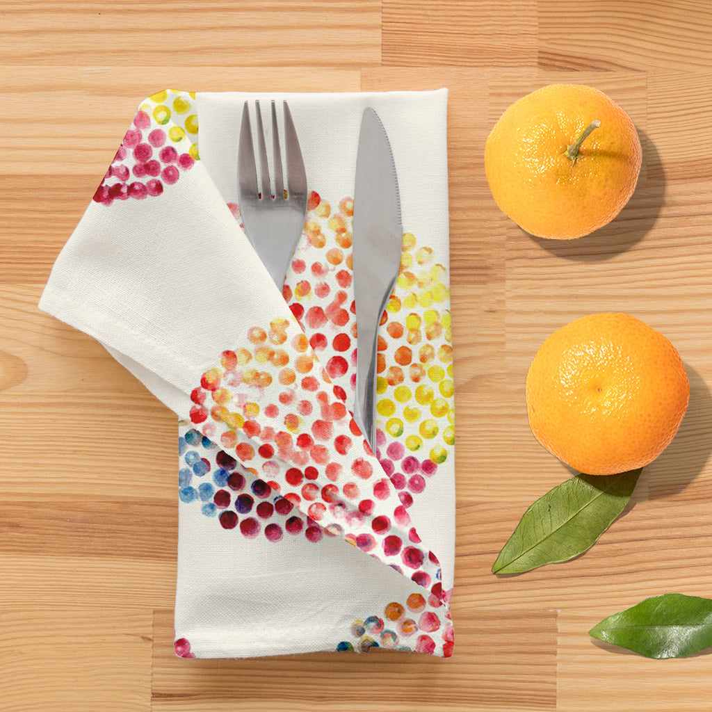 Watercolor Circles D3 Table Napkin-Table Napkins-NAP_TB-IC 5007557 IC 5007557, Abstract Expressionism, Abstracts, Ancient, Baby, Children, Circle, Digital, Digital Art, Dots, Geometric, Geometric Abstraction, Graphic, Historical, Illustrations, Kids, Medieval, Patterns, Retro, Semi Abstract, Signs, Signs and Symbols, Splatter, Vintage, Watercolour, watercolor, circles, d3, table, napkin, abstract, backdrop, background, badge, ball, bubble, cell, childhood, childish, colorful, design, dot, drawn, drop, eleme