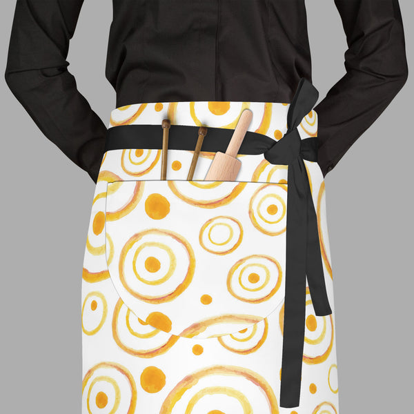 Watercolor Circles D4 Apron | Adjustable, Free Size & Waist Tiebacks-Aprons Waist to Feet-APR_WS_FT-IC 5007558 IC 5007558, Abstract Expressionism, Abstracts, Ancient, Baby, Children, Circle, Digital, Digital Art, Dots, Geometric, Geometric Abstraction, Graphic, Historical, Illustrations, Kids, Medieval, Patterns, Retro, Semi Abstract, Signs, Signs and Symbols, Splatter, Vintage, Watercolour, watercolor, circles, d4, full-length, waist, to, feet, apron, poly-cotton, fabric, adjustable, tiebacks, abstract, ba