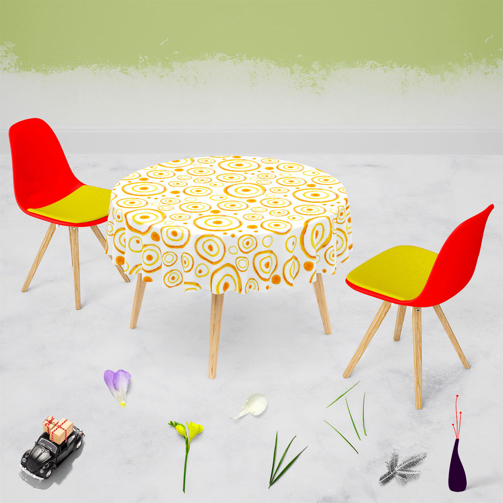 Watercolor Circles D4 Table Cloth Cover-Table Covers-CVR_TB_RD-IC 5007558 IC 5007558, Abstract Expressionism, Abstracts, Ancient, Baby, Children, Circle, Digital, Digital Art, Dots, Geometric, Geometric Abstraction, Graphic, Historical, Illustrations, Kids, Medieval, Patterns, Retro, Semi Abstract, Signs, Signs and Symbols, Splatter, Vintage, Watercolour, watercolor, circles, d4, table, cloth, cover, abstract, backdrop, background, badge, ball, bubble, cell, childhood, childish, colorful, design, dot, drawn