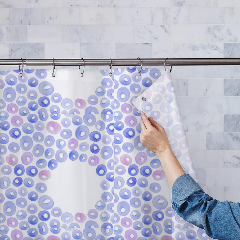 Watercolor Drops D1 Washable Waterproof Shower Curtain-Shower Curtains-CUR_SH-IC 5007559 IC 5007559, Abstract Expressionism, Abstracts, Ancient, Baby, Children, Circle, Digital, Digital Art, Dots, Geometric, Geometric Abstraction, Graphic, Historical, Illustrations, Kids, Medieval, Patterns, Retro, Semi Abstract, Signs, Signs and Symbols, Space, Splatter, Vintage, Watercolour, watercolor, drops, d1, washable, waterproof, shower, curtain, abstract, backdrop, background, badge, ball, blue, bubble, childhood, 