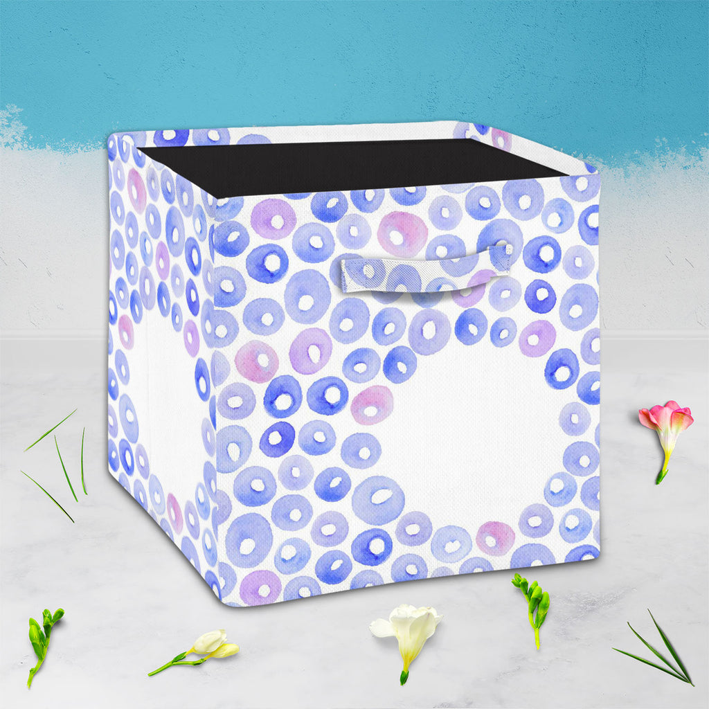 Watercolor Drops D1 Foldable Open Storage Bin | Organizer Box, Toy Basket, Shelf Box, Laundry Bag | Canvas Fabric-Storage Bins-STR_BI_CB-IC 5007559 IC 5007559, Abstract Expressionism, Abstracts, Ancient, Baby, Children, Circle, Digital, Digital Art, Dots, Geometric, Geometric Abstraction, Graphic, Historical, Illustrations, Kids, Medieval, Patterns, Retro, Semi Abstract, Signs, Signs and Symbols, Space, Splatter, Vintage, Watercolour, watercolor, drops, d1, foldable, open, storage, bin, organizer, box, toy,