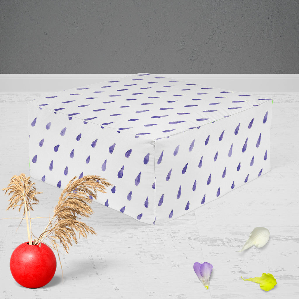 Watercolor Drops D2 Footstool Footrest Puffy Pouffe Ottoman Bean Bag | Canvas Fabric-Footstools-FST_CB_BN-IC 5007560 IC 5007560, Abstract Expressionism, Abstracts, Ancient, Baby, Children, Circle, Digital, Digital Art, Dots, Graphic, Historical, Illustrations, Kids, Medieval, Patterns, Retro, Semi Abstract, Signs, Signs and Symbols, Space, Splatter, Vintage, Watercolour, watercolor, drops, d2, footstool, footrest, puffy, pouffe, ottoman, bean, bag, canvas, fabric, abstract, autumn, backdrop, background, bad