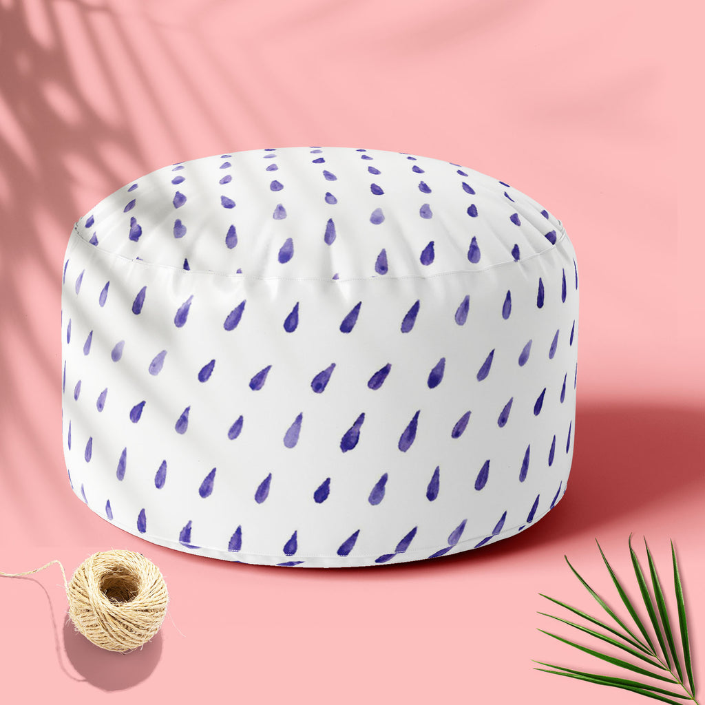 Watercolor Drops D2 Footstool Footrest Puffy Pouffe Ottoman Bean Bag | Canvas Fabric-Footstools-FST_CB_BN-IC 5007560 IC 5007560, Abstract Expressionism, Abstracts, Ancient, Baby, Children, Circle, Digital, Digital Art, Dots, Graphic, Historical, Illustrations, Kids, Medieval, Patterns, Retro, Semi Abstract, Signs, Signs and Symbols, Space, Splatter, Vintage, Watercolour, watercolor, drops, d2, footstool, footrest, puffy, pouffe, ottoman, bean, bag, canvas, fabric, abstract, autumn, backdrop, background, bad