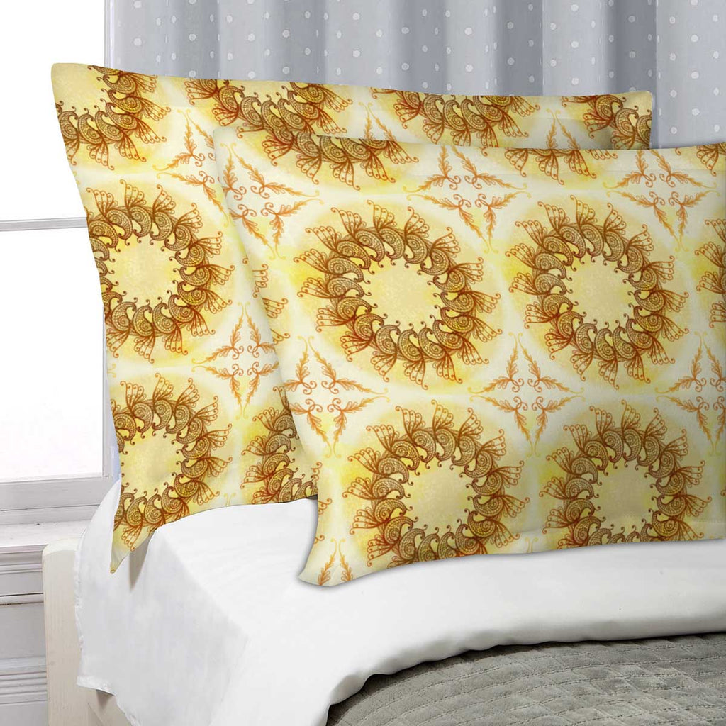 ArtzFolio Ethnic Circular Ornament D2 Pillow Cover Case-Pillow Cases-AZHFR32236624PIL_CV_L-Image Code 5007561 Vishnu Image Folio Pvt Ltd, IC 5007561, ArtzFolio, Pillow Cases, Abstract, Traditional, Digital Art, ethnic, circular, ornament, d2, pillow, cover, case, hand, drawn, beige, eps10, pillow cover, pillow case cover, linen pillow cover, printed pillow cover, pillow for bedroom, living room pillow covers, standard pillow case covers, pitaara box, throw pillow cover, 2 pcs satin pillow cover set, pillow 