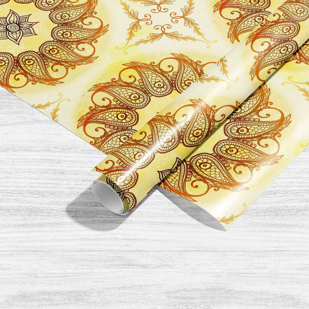 Ethnic Circular Ornament D3 Art & Craft Gift Wrapping Paper-Wrapping Papers-WRP_PP-IC 5007562 IC 5007562, Abstract Expressionism, Abstracts, Allah, Arabic, Art and Paintings, Asian, Botanical, Circle, Cities, City Views, Culture, Drawing, Ethnic, Floral, Flowers, Geometric, Geometric Abstraction, Hinduism, Illustrations, Indian, Islam, Mandala, Nature, Paintings, Patterns, Retro, Semi Abstract, Signs, Signs and Symbols, Symbols, Traditional, Tribal, World Culture, circular, ornament, d3, art, craft, gift, w