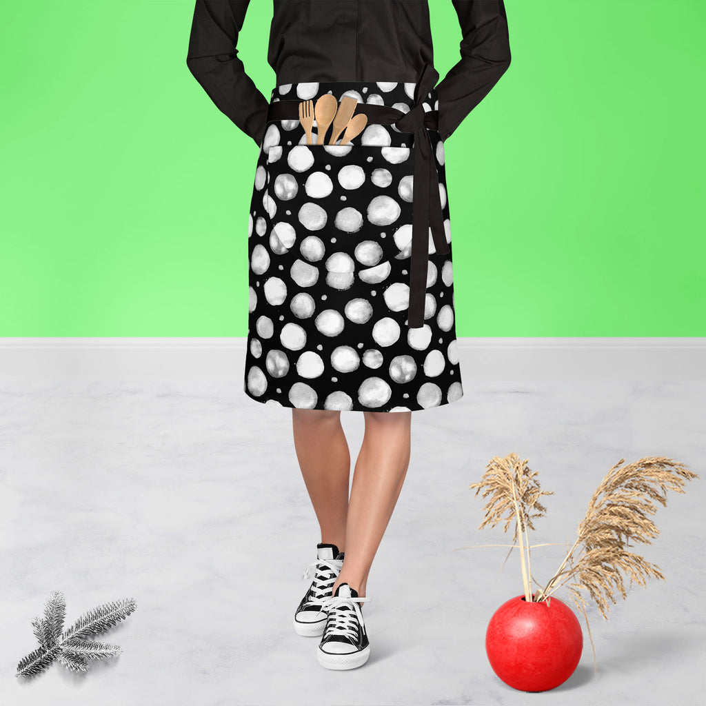 Painted Circles Apron | Adjustable, Free Size & Waist Tiebacks-Apron Waist to Knee-APR_WS_KN-IC 5007563 IC 5007563, Ancient, Art and Paintings, Business, Circle, Drawing, Geometric, Geometric Abstraction, Historical, Illustrations, Medieval, Patterns, Retro, Signs, Signs and Symbols, Stripes, Vintage, Watercolour, painted, circles, apron, adjustable, free, size, waist, tiebacks, art, artistic, background, banner, beautiful, blot, blue, bright, color, design, dirty, doodle, draw, dry, fabric, grunge, hand, i