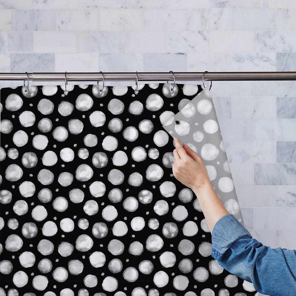 Painted Circles Washable Waterproof Shower Curtain-Shower Curtains-CUR_SH-IC 5007563 IC 5007563, Ancient, Art and Paintings, Business, Circle, Drawing, Geometric, Geometric Abstraction, Historical, Illustrations, Medieval, Patterns, Retro, Signs, Signs and Symbols, Stripes, Vintage, Watercolour, painted, circles, washable, waterproof, shower, curtain, art, artistic, background, banner, beautiful, blot, blue, bright, color, design, dirty, doodle, draw, dry, fabric, grunge, hand, illustration, line, made, oce