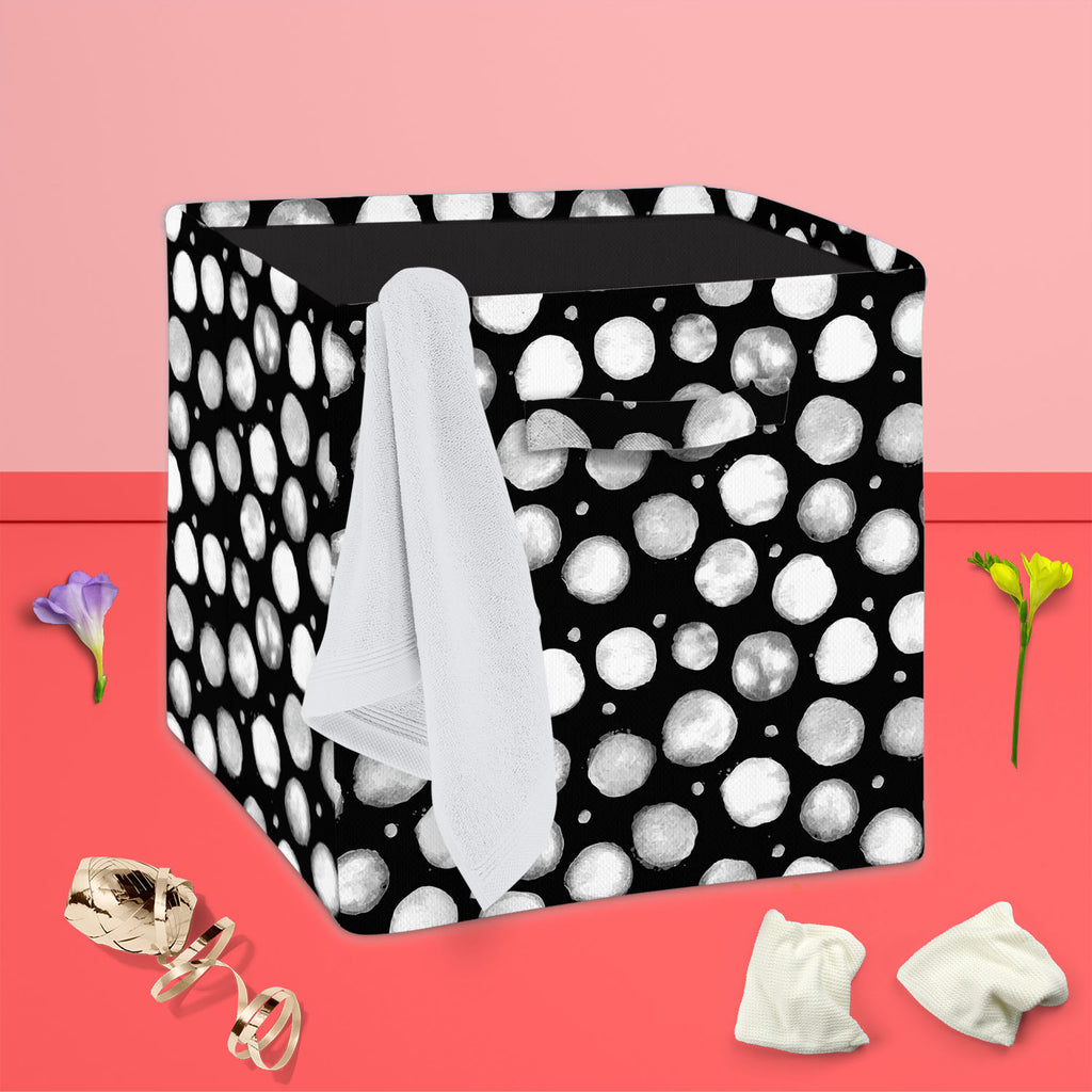 Painted Circles Foldable Open Storage Bin | Organizer Box, Toy Basket, Shelf Box, Laundry Bag | Canvas Fabric-Storage Bins-STR_BI_CB-IC 5007563 IC 5007563, Ancient, Art and Paintings, Business, Circle, Drawing, Geometric, Geometric Abstraction, Historical, Illustrations, Medieval, Patterns, Retro, Signs, Signs and Symbols, Stripes, Vintage, Watercolour, painted, circles, foldable, open, storage, bin, organizer, box, toy, basket, shelf, laundry, bag, canvas, fabric, art, artistic, background, banner, beautif